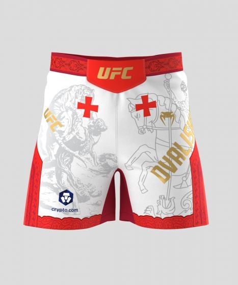 UFC Unrivaled by Venum Men's White Merab Dvalishvili Short Fit Fight Short