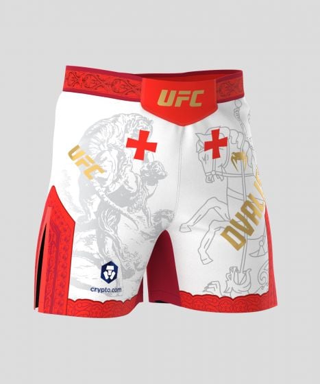UFC Unrivaled by Venum Men's White Merab Dvalishvili Short Fit Fight Short