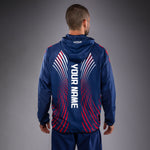 Load image into Gallery viewer, Men's Official UFC Freedom 250 by Venum Blue Walkout Hoodie
