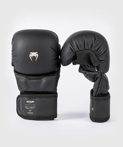 Venum Impact Evo Sparring MMA Gloves - Black