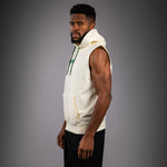Load image into Gallery viewer, Venum Sparring Sleeveless Hoodies - Vanilla
