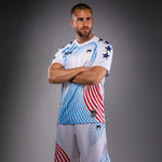 Load image into Gallery viewer, Men's Official UFC Freedom 250 by Venum White Walkout Jersey
