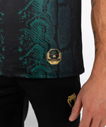 Load image into Gallery viewer, UFC Adrenaline by Venum Authentic Fight Night Men’s Jersey - Emerald Edition - Green/Black/Gold
