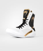 Load image into Gallery viewer, Venum Elite Boxing Shoes - White/Black/Gold
