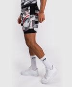 Load image into Gallery viewer, Venum Electron 3.0 Training shorts - Grey / Red
