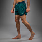 Load image into Gallery viewer, Venum Echo Board Shorts - Deep Ocean Blue/Emerald Green
