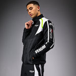Load image into Gallery viewer, Venum x Bud Racing Men’s Jacket - Black/White/Lime Green
