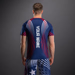 Load image into Gallery viewer, Men's Official UFC Freedom 250 by Venum Blue Walkout Jersey

