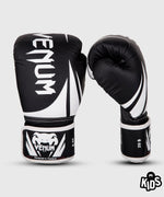 Load image into Gallery viewer, Venum Challenger 2.0 Kids Boxing Gloves - Black/White
