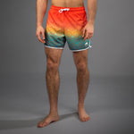 Load image into Gallery viewer, Venum Octane Board Shorts - Sunset Orange/Sky Blue

