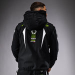Load image into Gallery viewer, Venum x Bud Racing Down Jacket - Black/White/Lime Green
