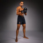 Load image into Gallery viewer, Venum Thunder Dragon Fightshorts - Black/Grey/Copper
