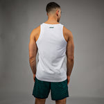Load image into Gallery viewer, Venum Echo Tank Top - White/Emerald Green
