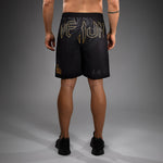 Load image into Gallery viewer, Venum Serpenti Training Shorts - Black/Silver/Gold

