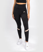 Load image into Gallery viewer, Venum Moto Leggings - For Women - Black/Sand
