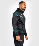 Load image into Gallery viewer, UFC Adrenaline by Venum Authentic Fight Night Men’s Walkout Hoodie - Emerald Edition - Green/Black
