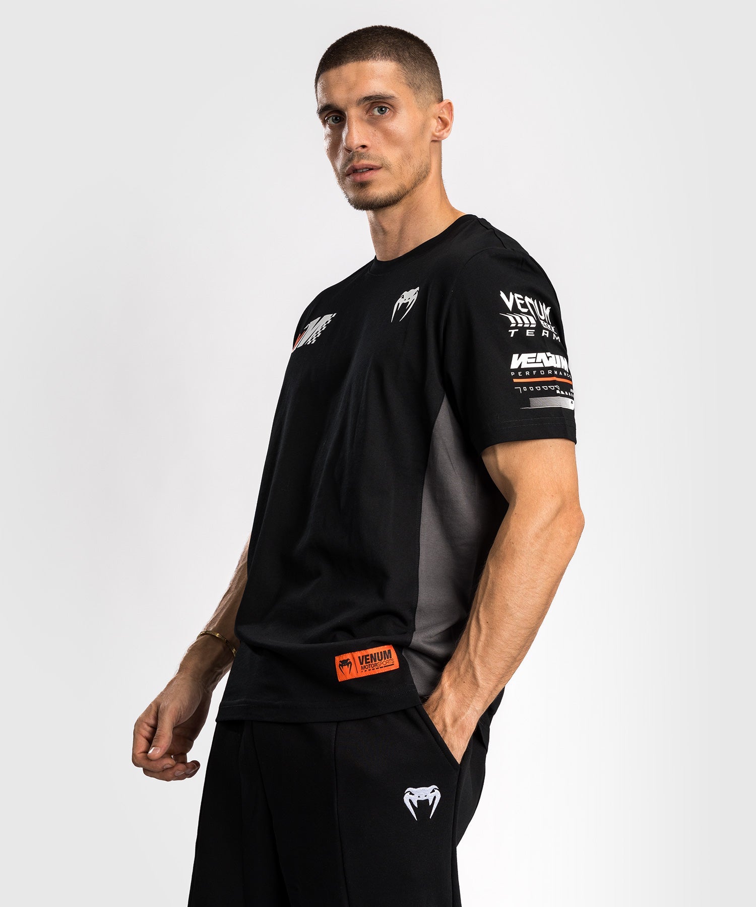 Venum Motorsport T-Shirt - Deep Black