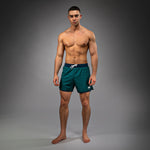 Load image into Gallery viewer, Venum Echo Board Shorts - Deep Ocean Blue/Emerald Green
