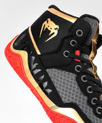 Load image into Gallery viewer, Venum Elite Wrestling Shoes - Black/Gold/Red
