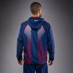 Load image into Gallery viewer, Men's Official UFC Freedom 250 by Venum Blue Walkout Hoodie
