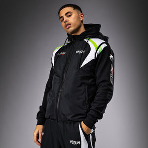 Venum x Bud Racing Down Jacket - Black/White/Lime Green