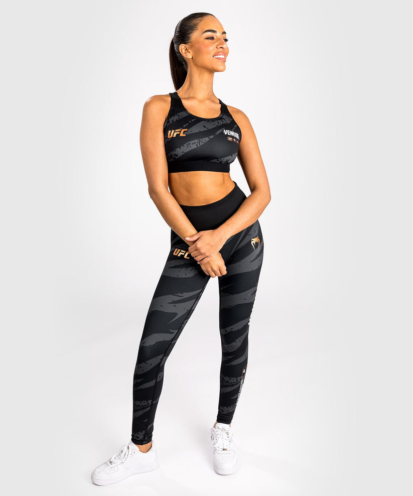 UFC Adrenaline by Venum Fight Week Women’s Sports Bra - Urban Camo