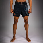 Load image into Gallery viewer, Venum Thunder Dragon Fightshorts - Black/Grey/Copper
