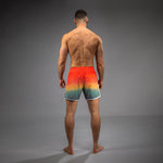 Load image into Gallery viewer, Venum Octane Board Shorts - Sunset Orange/Sky Blue
