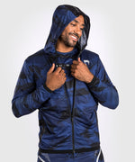 Load image into Gallery viewer, Venum Electron 3.0 Hoodie - Navy Blue
