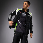 Load image into Gallery viewer, Venum x Bud Racing Men’s Jacket - Black/White/Lime Green
