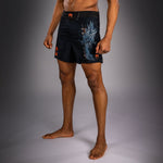 Load image into Gallery viewer, Venum Thunder Dragon Fightshorts - Black/Grey/Copper
