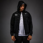 Load image into Gallery viewer, Men's Official UFC Zenith by Venum Replica Black Zip Hoodie
