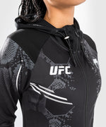 Load image into Gallery viewer, UFC Adrenaline by Venum Authentic Fight Night Women’s Walkout Hoodie - Black
