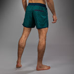 Load image into Gallery viewer, Venum Echo Board Shorts - Deep Ocean Blue/Emerald Green
