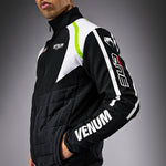 Load image into Gallery viewer, Venum x Bud Racing Men’s Jacket - Black/White/Lime Green

