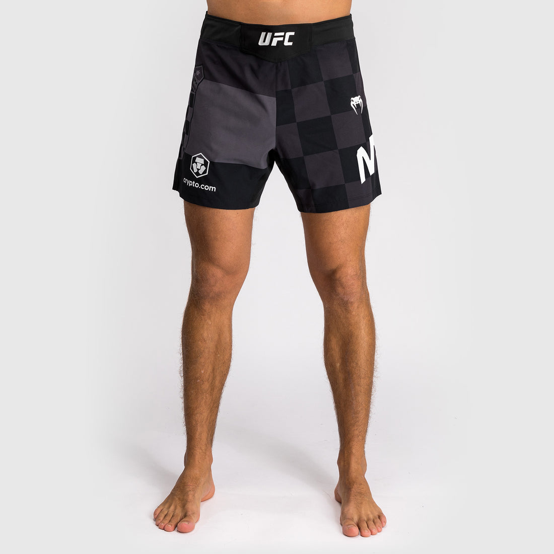 UFC Unrivaled by Venum Men's Black Stipe Miocic Short Fit Fight Short