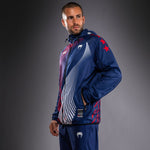 Load image into Gallery viewer, Men's Official UFC Freedom 250 by Venum Blue Walkout Hoodie
