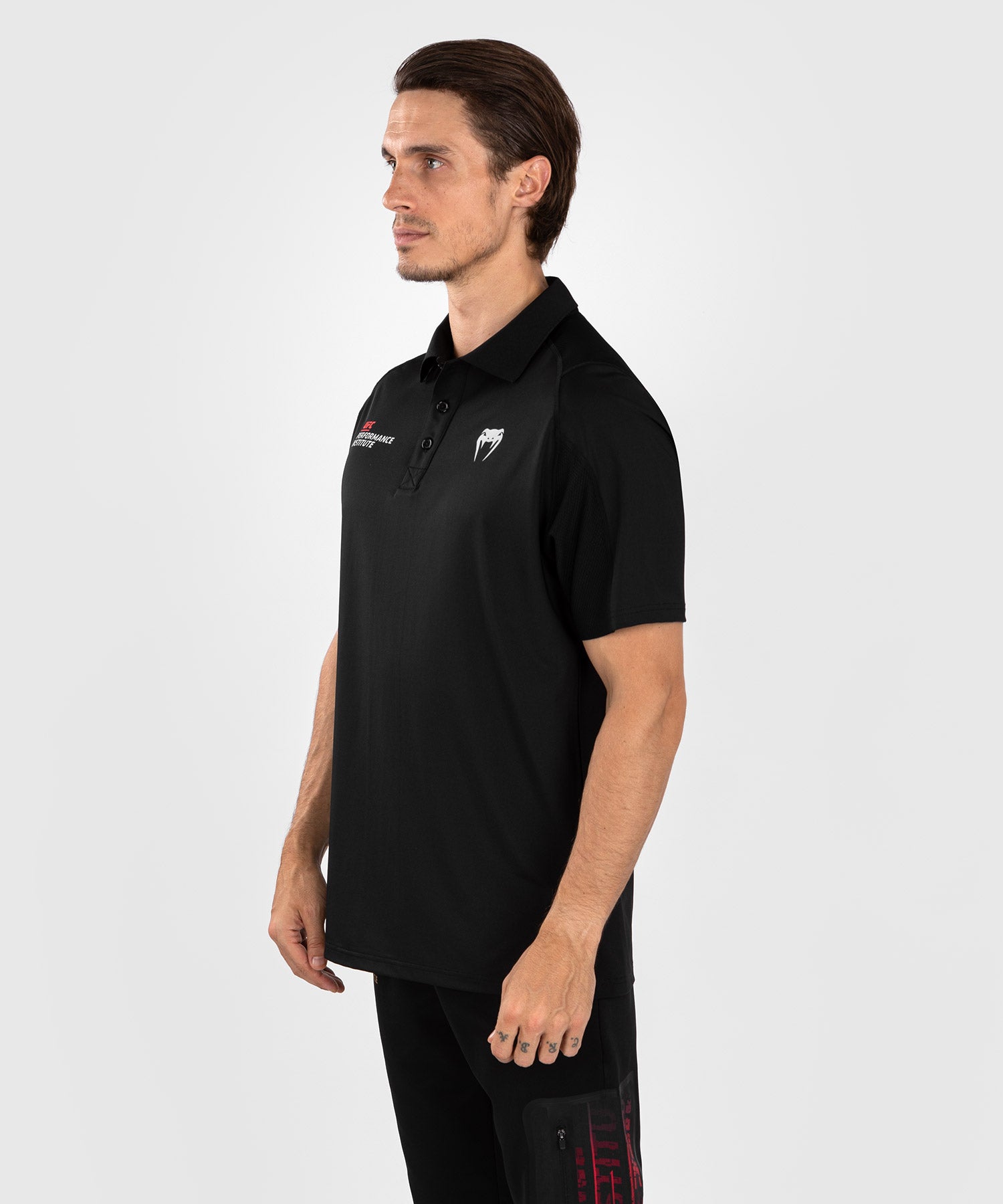UFC Venum Performance Institute 2.0 Men’s Polo Shirt - Black/Red