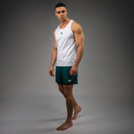 Load image into Gallery viewer, Venum Echo Tank Top - White/Emerald Green

