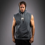 Load image into Gallery viewer, Venum Sparring Sleeveless Hoodies - Storm Grey
