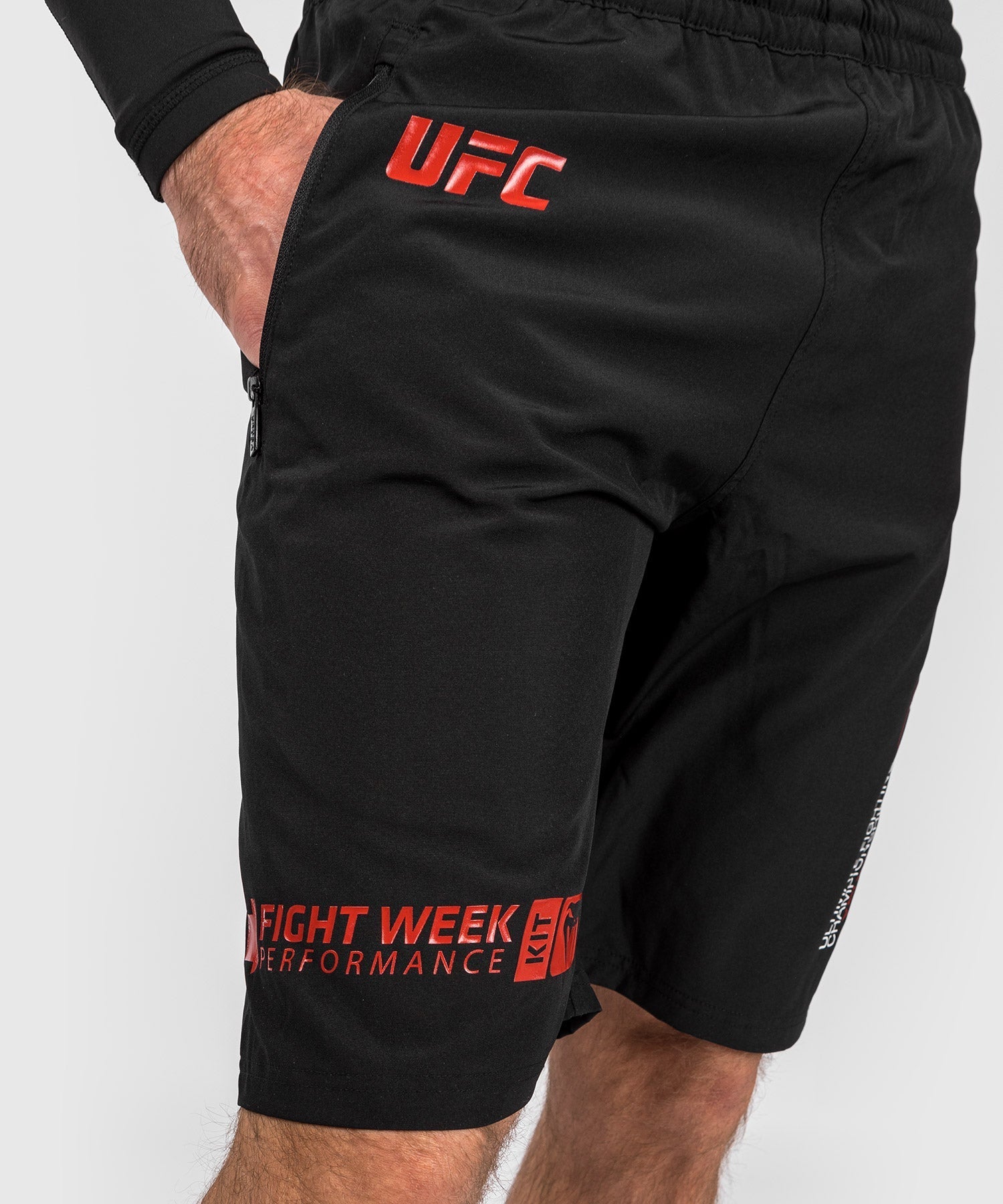 UFC Autenthic Adrenaline Fight Week By Venum Men Training Short - Black