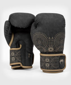 Venum Santa Muerte Dark Side - Boxing Gloves - Black/Brown