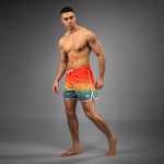 Load image into Gallery viewer, Venum Octane Board Shorts - Sunset Orange/Sky Blue
