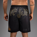 Load image into Gallery viewer, Venum Serpenti Training Shorts - Black/Silver/Gold

