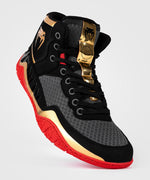 Load image into Gallery viewer, Venum Elite Wrestling Shoes - Black/Gold/Red
