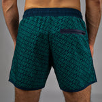 Load image into Gallery viewer, Venum Echo Board Shorts - Deep Ocean Blue/Emerald Green
