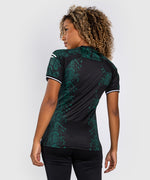 Load image into Gallery viewer, UFC Adrenaline by Venum Authentic Fight Night Women’s Walkout Jersey - Emerald Edition - Green/Black
