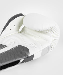 Venum Elite Evo Boxing Gloves - Grey/White