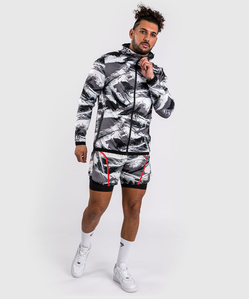 Venum Electron 3.0 Hoodie - Grey / Red