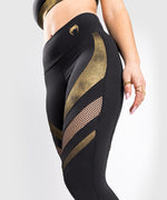 Load image into Gallery viewer, Venum Lightning Leggings 7/8 - For Women - Black/Gold

